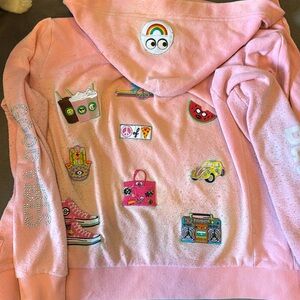 Girls super softer Butter embelished hoodie